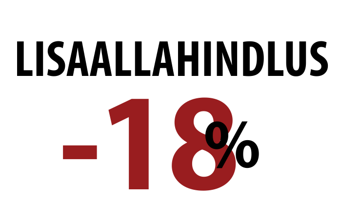 LISAALLAHINDLUS KOGU KAUP -18%!