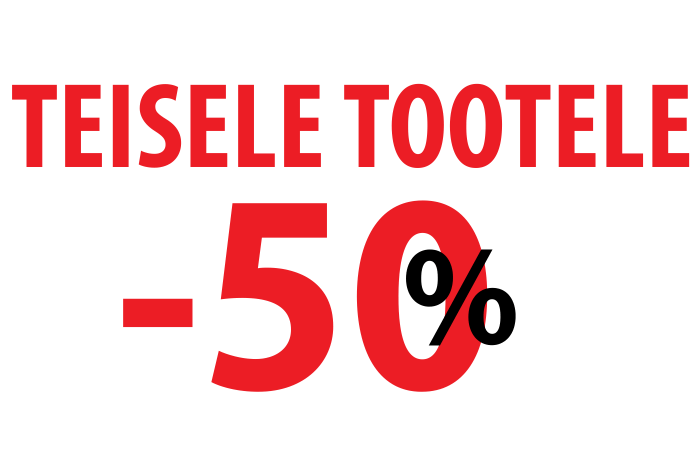 -50% teisele tootele!