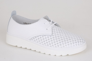 MONNA LISA Naiste paeltega kingad, värv valge. Sportlik stiil. 