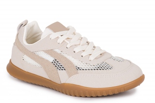 IDEAL SHOES Naiste tennised, värv beež. Sportlik stiil. 