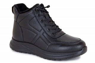 FERMANI Naiste paeltega poolsaapad, musta värvi. Mugavus. 