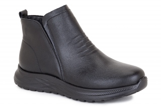 FERMANI Mugavus, musta värvi. Naiste poolsaapad. 