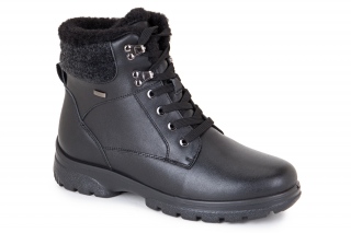 FERMANI Naiste paeltega poolsaapad, musta värvi. Sportlik stiil. 