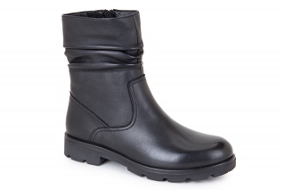 FERMANI Naiste poolsaapad, musta värvi. Mugavus. 