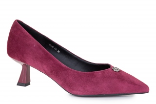 FERMANI Naiste kingad , värv punane. Naiste pidulikud jalatsid. 