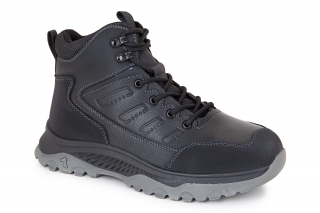 BADEN ACTIVE Paeltega poolsaapad, musta värvi. Sportlik stiil. 