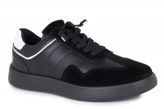 BADEN KIDS Tennised, musta värvi. Sportlik stiil. 