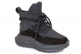 FERMANI Puff, musta värvi. Sportlik stiil. 