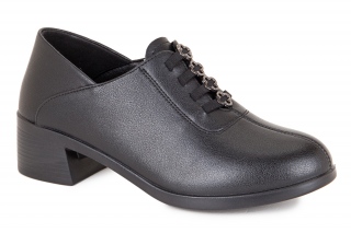 FERMANI Naiste paeltega kingad, musta värvi. Mugavus. 