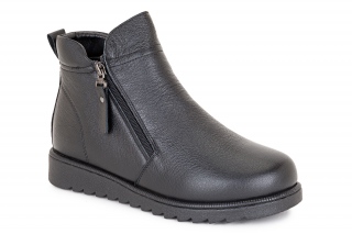 FERMANI Naiste poolsaapad, musta värvi. Mugavus. 