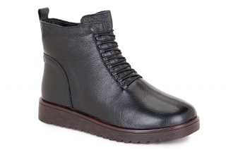 FERMANI Naiste poolsaapad, musta värvi. Mugavus. 