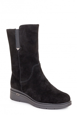 FERMANI Mugavus, musta värvi. Naiste saapad. 