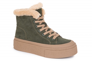 FERMANI Naiste tennised, värv roheline. Sportlik stiil. 