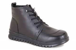 ML Mugavus, musta värvi. Naiste paeltega poolsaapad. 