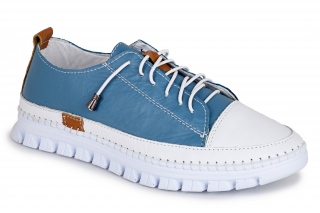 MONNA LISA Naiste paeltega kingad, värv tumesinine. Sportlik stiil. 