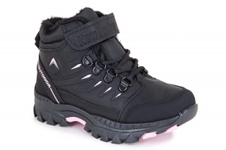 HUNTER Paeltega poolsaapad, värv must/roosa. Sportlik stiil. 