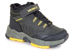 WISCO Paeltega poolsaapad, värv oliiv. Sportlik stiil. 