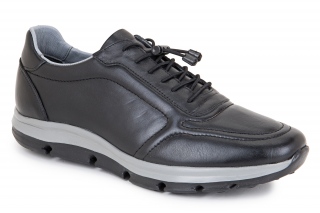 FERMANI Meeste paeltega kingad, musta värvi. Sportlik stiil. 